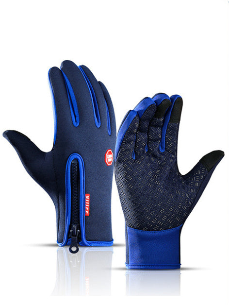 EVRSK8 Riding Gloves: Touch Screen Motorcycle Sliding Waterproof Sports Gloves With Fleece