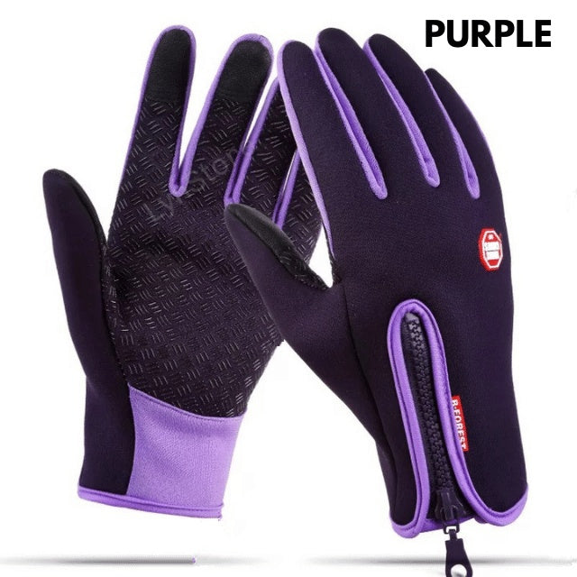 EVRSK8 Riding Gloves: Touch Screen Motorcycle Sliding Waterproof Sports Gloves With Fleece