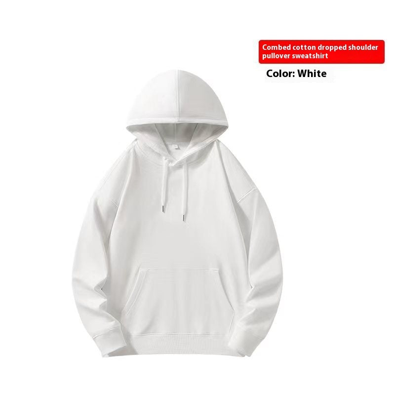 EVRSK8 Hoodie: 100% Cotton 330g Thick Full Round Neck Sweater Autumn Winter