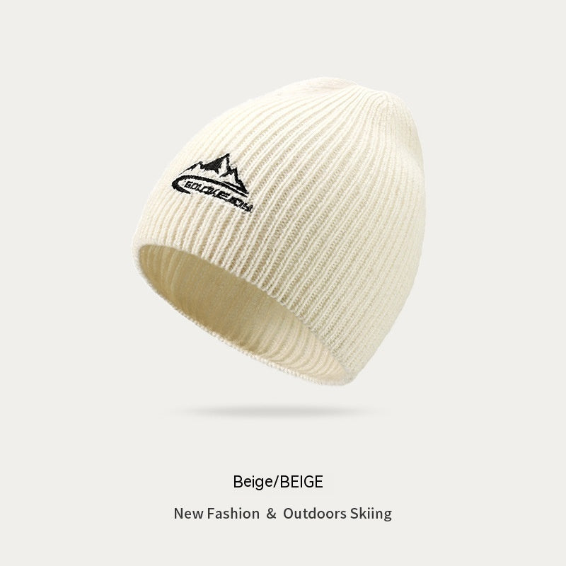 EVRSK8 Outdoor Beanie: Travel Skiing Thickened Wool Hat