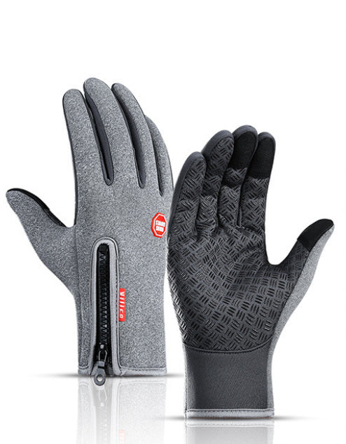 EVRSK8 Riding Gloves: Touch Screen Motorcycle Sliding Waterproof Sports Gloves With Fleece