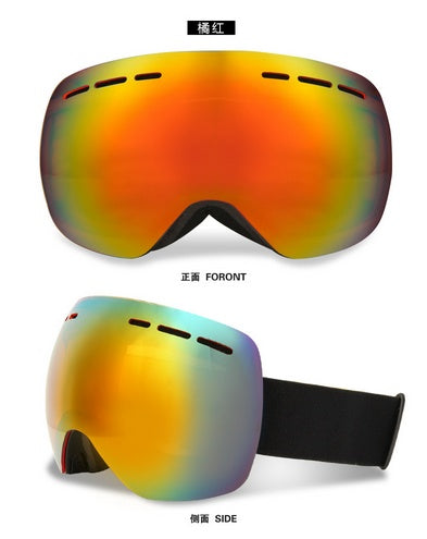 EVRSK8 Snowboarding Goggles: Winter Snow Sports with Anti-fog UV Protection for Men Women Youth Skating mask