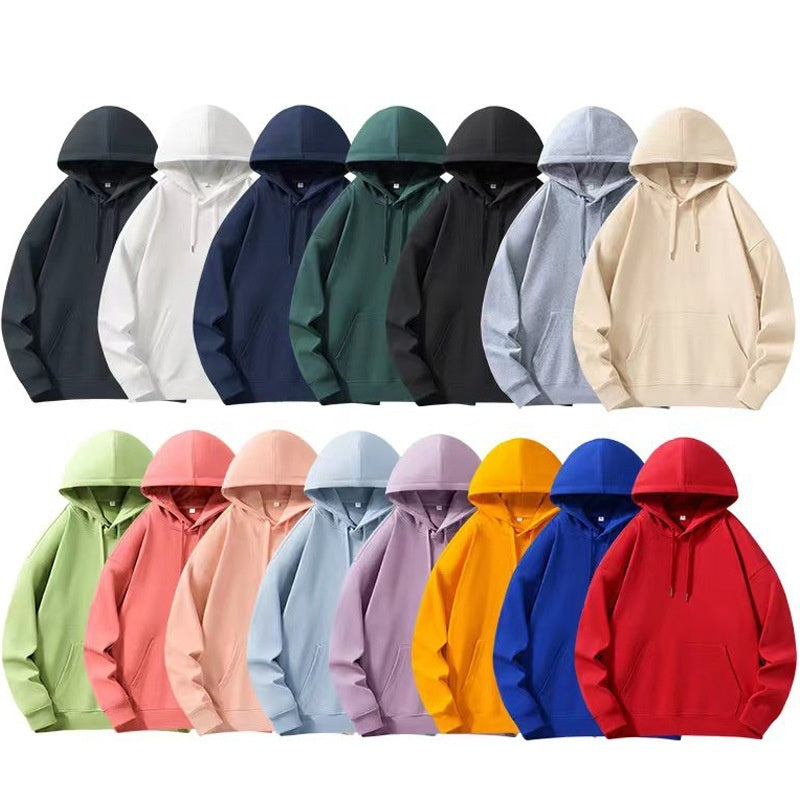 EVRSK8 Hoodie: 100% Cotton 330g Thick Full Round Neck Sweater Autumn Winter