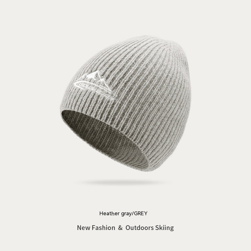 EVRSK8 Outdoor Beanie: Travel Skiing Thickened Wool Hat