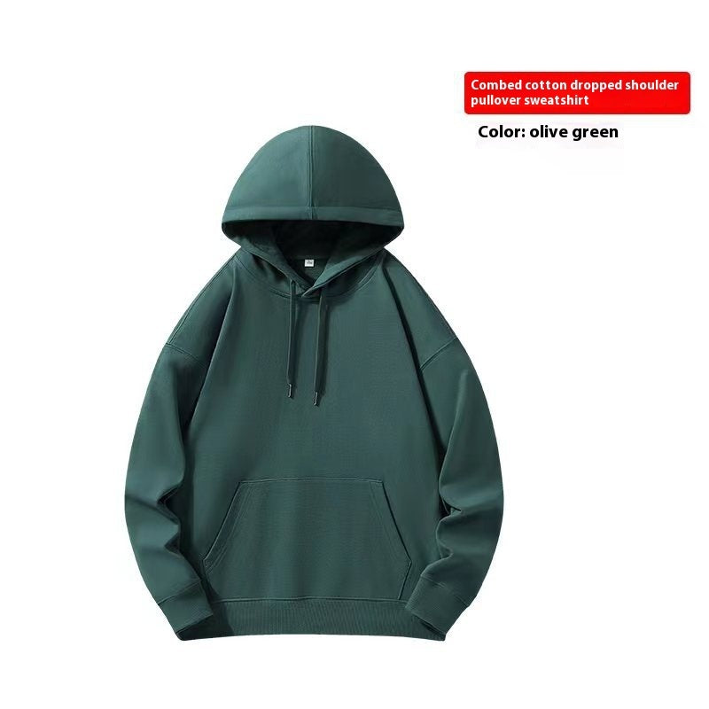 EVRSK8 Hoodie: 100% Cotton 330g Thick Full Round Neck Sweater Autumn Winter