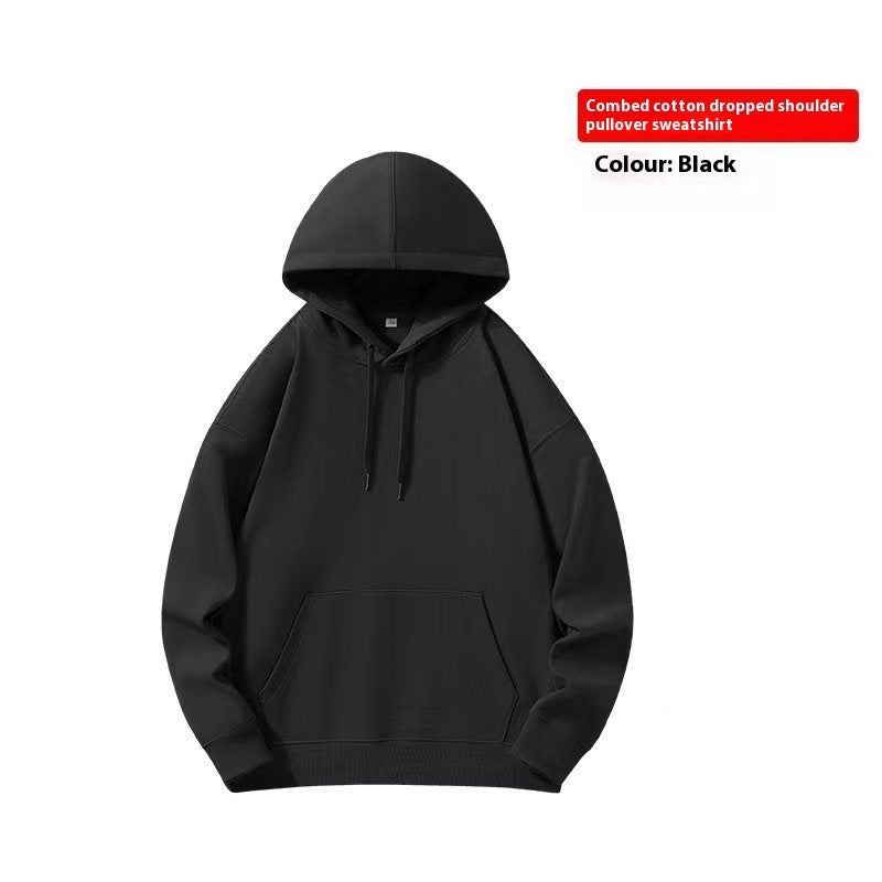 EVRSK8 Hoodie: 100% Cotton 330g Thick Full Round Neck Sweater Autumn Winter